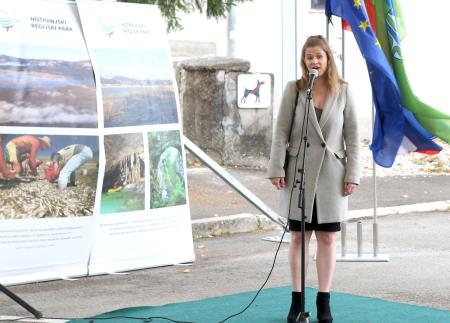 Otvoritev hodnika in kolesarske steze Cerknica  Dolenje Jezero 12a FOTO LJUBO VUKELIČ